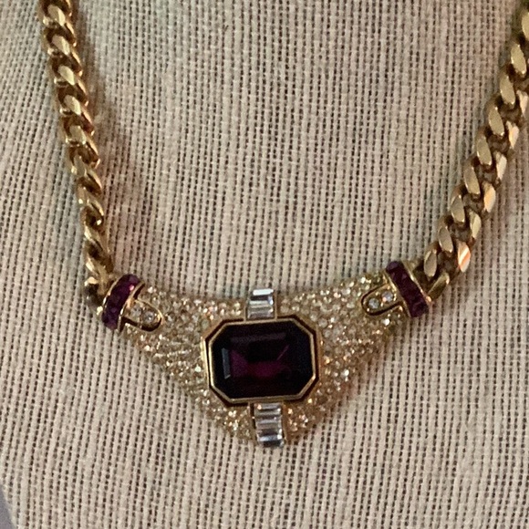 Necklace  Oscar marked, women’s , costume .rare find - Picture 2 of 8